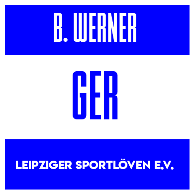 Rygnummer for Ben Werner