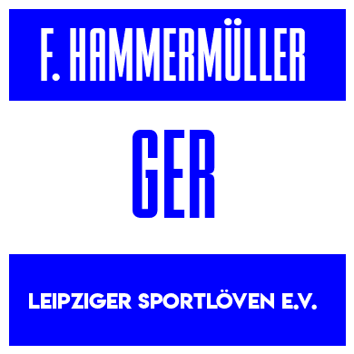 Rygnummer for Friedrich Hammermüller