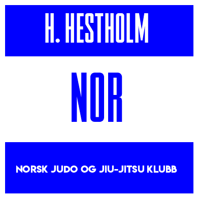 Rygnummer for Hedda Anderson Hestholm