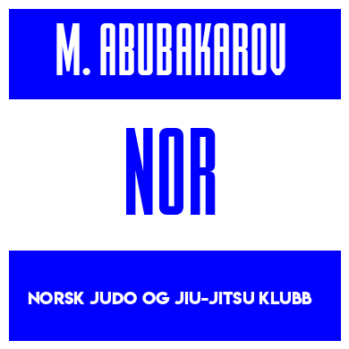 Rygnummer for Mansur Abubakarov
