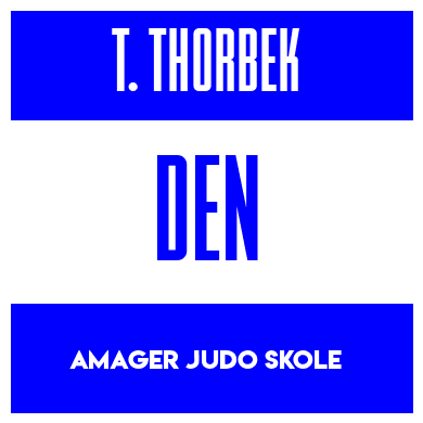 Rygnummer for Thorkil Thorbek