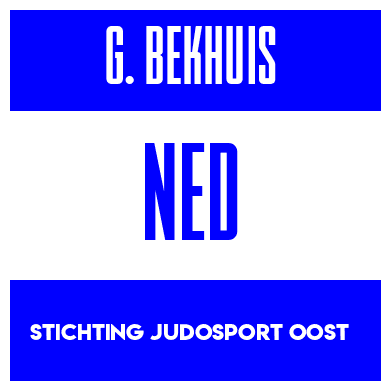 Rygnummer for Guusje Bekhuis