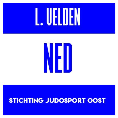Rygnummer for Lucas Van Velden