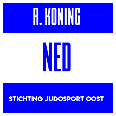 Rygnummer for Ruben Koning