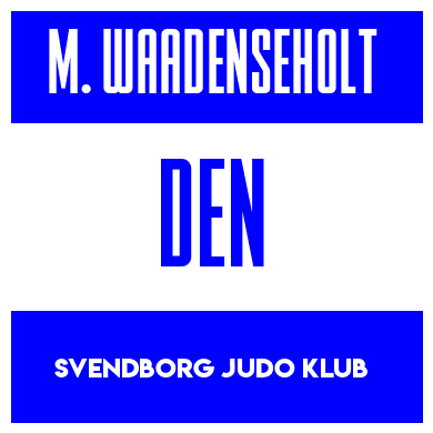 Rygnummer for Mads Waadenseholt