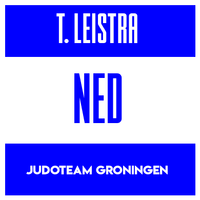 Rygnummer for Thijn Leistra