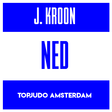 Rygnummer for Jan van der Kroon