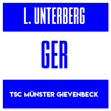 Rygnummer for Lev Unterberg