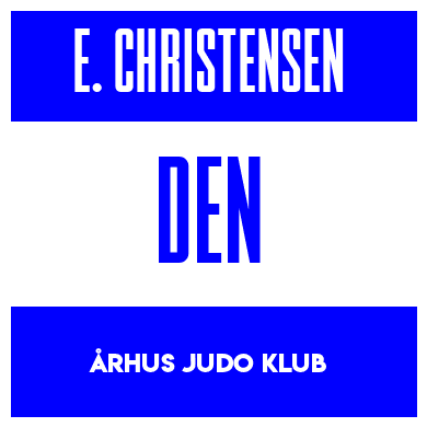 Rygnummer for Emil Christensen