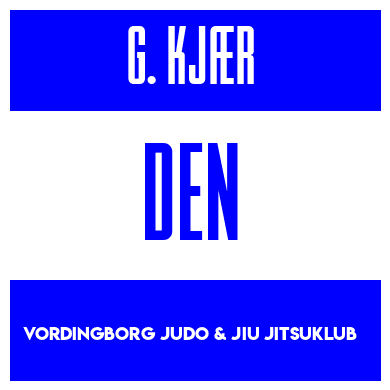 Rygnummer for Gaia Linnea Kjær