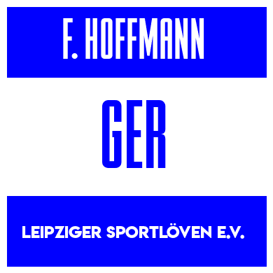 Rygnummer for Ferdinand Hoffmann