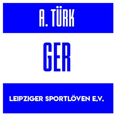 Rygnummer for Anton Türk