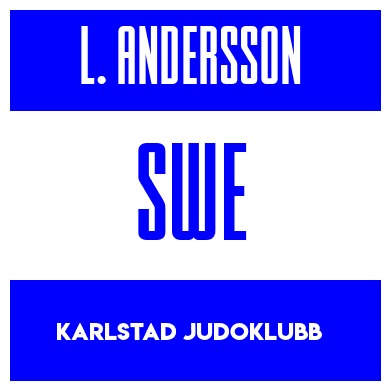 Rygnummer for Leo Andersson