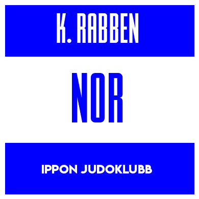 Rygnummer for Kristian Rabben