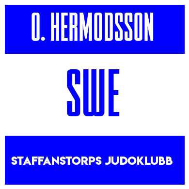 Rygnummer for Olle Hermodsson