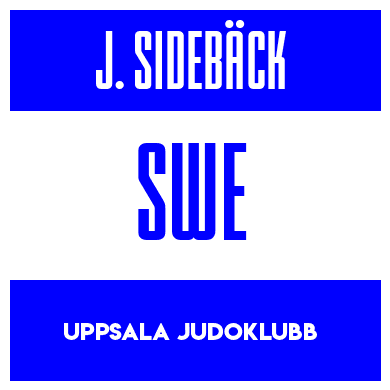 Rygnummer for Joel Sidebäck