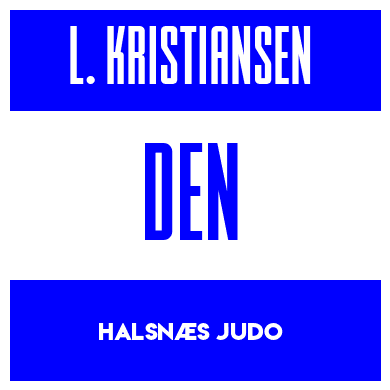 Rygnummer for Lars Kristiansen