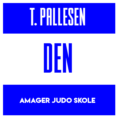 Rygnummer for Theo Pallesen
