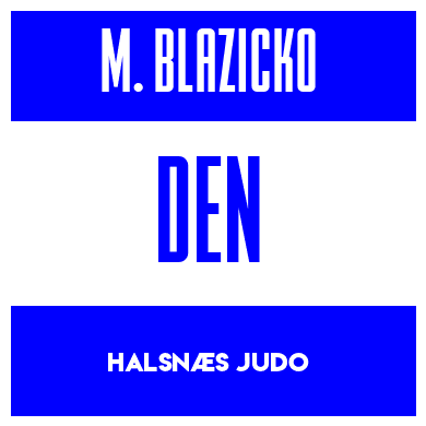 Rygnummer for Matias Blazicko