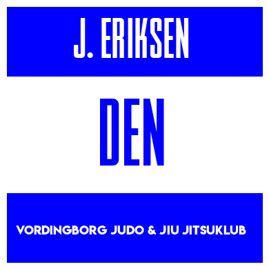 Rygnummer for Jannick Eriksen