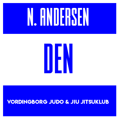 Rygnummer for Nicolaj Andersen