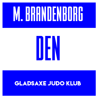 Rygnummer for Max Brandenborg