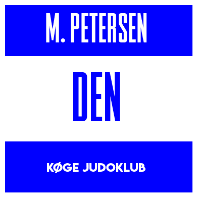 Rygnummer for Marius B. Petersen