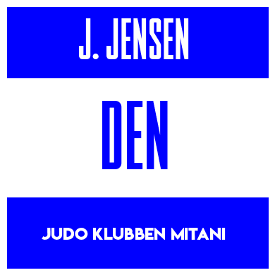 Rygnummer for Johan Jensen
