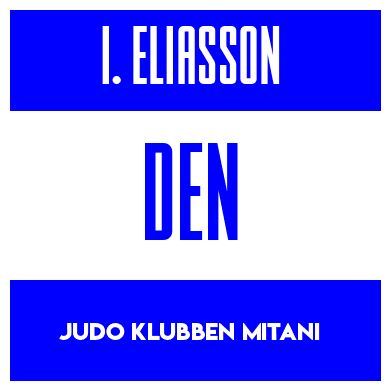 Rygnummer for Isak ørn Eliasson