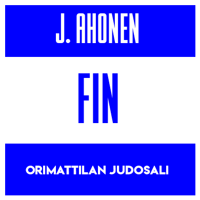 Rygnummer for Joonas Ahonen