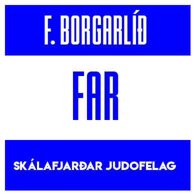 Rygnummer for Fríða Borgarlíð