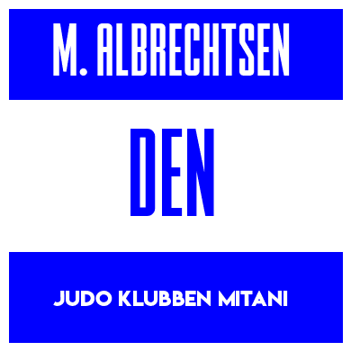 Rygnummer for Merle Plum Albrechtsen