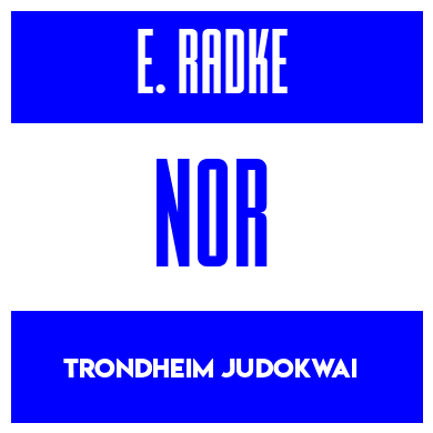 Rygnummer for Eryk Radke