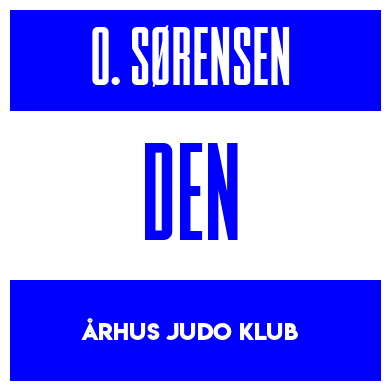 Rygnummer for Oskar Sørensen