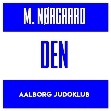 Rygnummer for Matti Tranholm Nørgaard