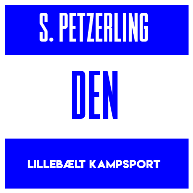 Rygnummer for Sebastian Petzerling