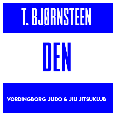 Rygnummer for Tobias Bjørnsteen