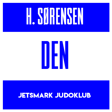 Rygnummer for Henning Arnd Sørensen