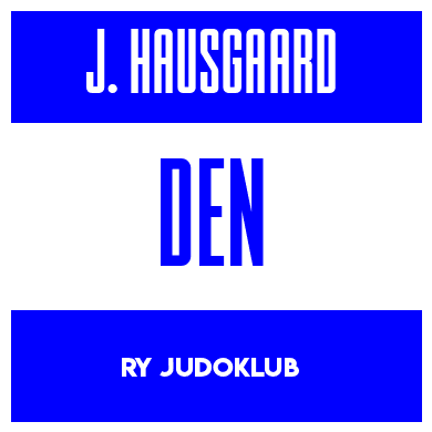 Rygnummer for Jens Hausgaard