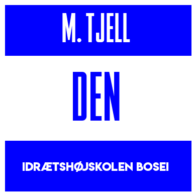 Rygnummer for Mikkel Tjell