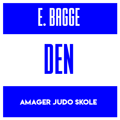 Rygnummer for Elvin Jörn Bagge