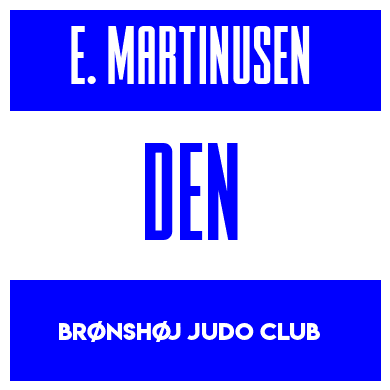 Rygnummer for Esben Sejr Martinusen