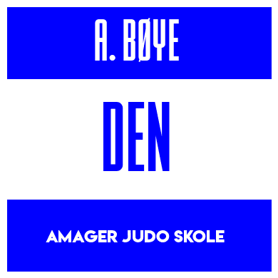 Rygnummer for Andreas Bøye