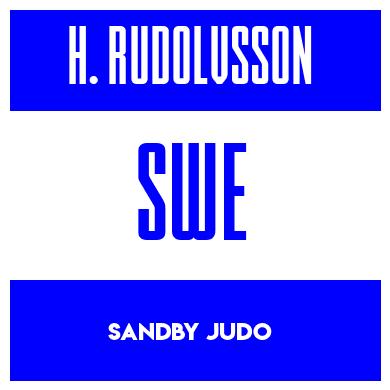 Rygnummer for Hanna Rudolvsson