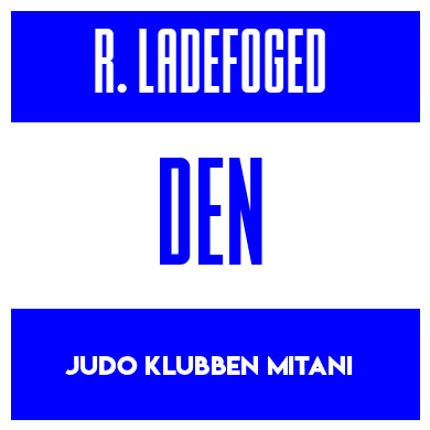 Rygnummer for Rasmus Ladefoged