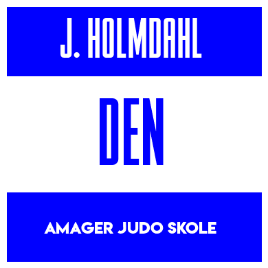 Rygnummer for Jacob Holmdahl