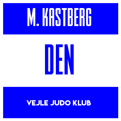 Rygnummer for Max Kastberg