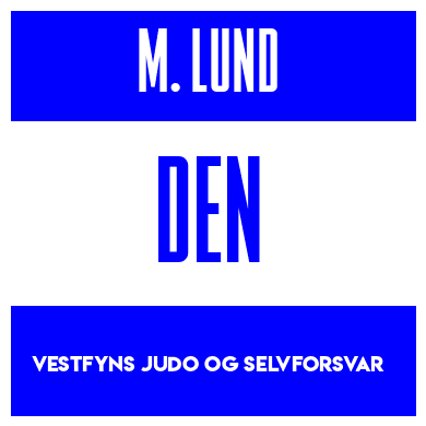 Rygnummer for Martin Lund