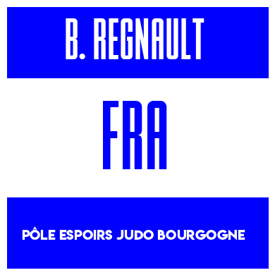 Rygnummer for Benjamin Regnault