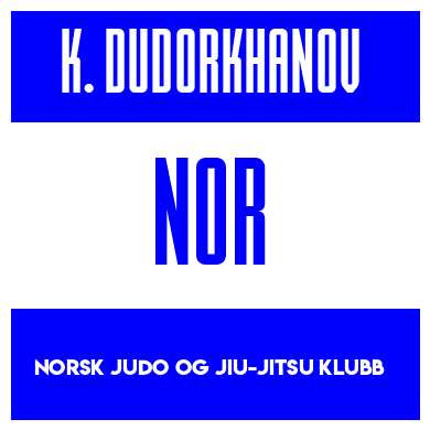 Rygnummer for Khusein Dudorkhanov